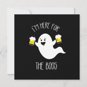 Ik hoor voor de jongens grappige volwassen Hallowe Kaart