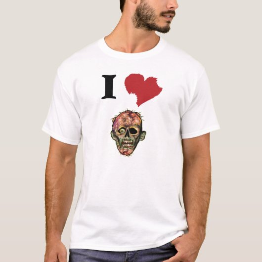 IK HOOR ZOMBIES Graphic T Shirt (Voorkant)