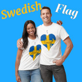 Ik hoor Zweedse vlag T-shirt