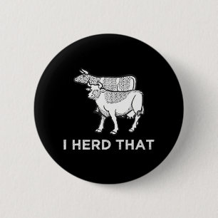Ik hoorde dat Boerderij Koe melkveehouderij Ronde Button 5,7 Cm