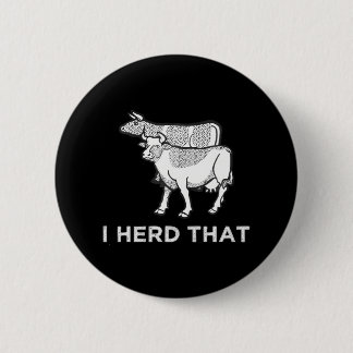 Ik hoorde dat Boerderij Koe melkveehouderij Ronde Button 5,7 Cm