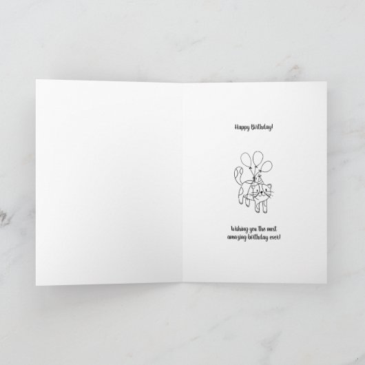 Ik hoorde oude mensen houden van kaartjes. kaart (Binnen)