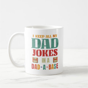 Ik hou al mijn papa grappen in een papa een basis  koffiemok