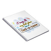 Ik hou al m'n pap in een pap-A-basis. Notitieboek (Rechterzijde)