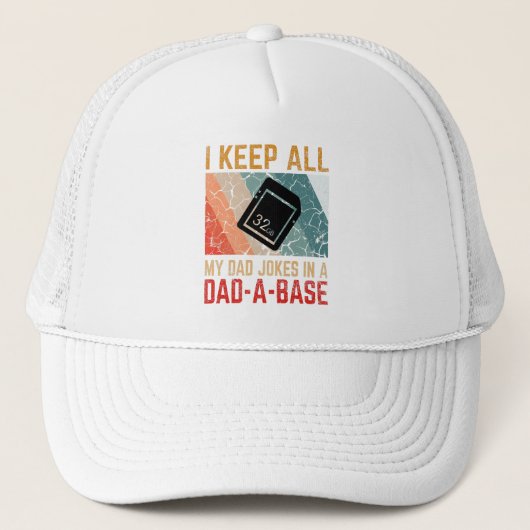 Ik hou al m'n pap in een pap-A-basis. Trucker Pet (Voorkant)
