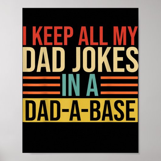 Ik hou al m'n vaders snoep in een pap. poster (Voorkant)