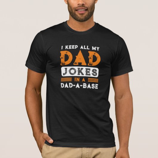 Ik hou al m'n vaders snoep in een pap. t-shirt (Voorkant)