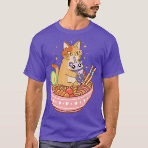 Ik hou alleen van katten en ramen en van knobbelth t-shirt