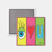 Ik hou altijd van je magneet (Voorkant / Achterkant)