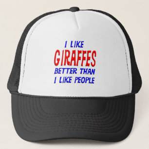 Ik hou beter van Giraffes dan van mensen Pet