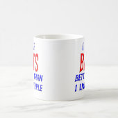 Ik hou beter van vleermuizen dan van mensen Mok (Center)