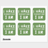 Ik hou dus van me vierkante sticker (Vel)