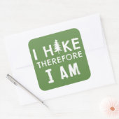 Ik hou dus van me vierkante sticker (Envelop)