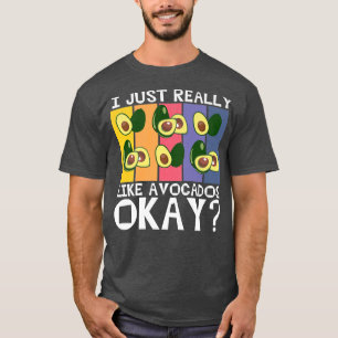 Ik hou echt van Avocados OK, Guacamole, Aguac T-shirt