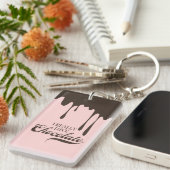 Ik hou echt van chocolade Valentijn Sleutelhanger (Voorkant Rechts)