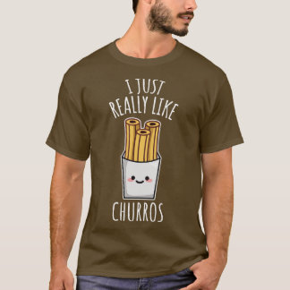 Ik hou echt van churros t-shirt