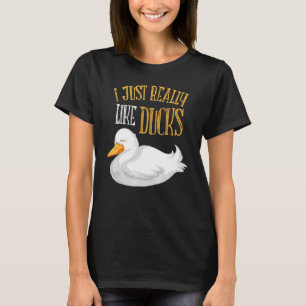 Ik hou echt van de Boerderij van eenden. T-shirt