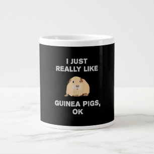 Ik hou echt van de cavia's. extra grote beker