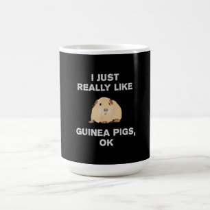 Ik hou echt van de cavia's. koffiemok