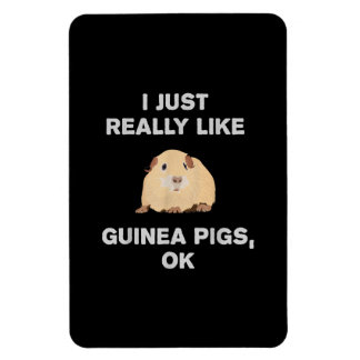 Ik hou echt van de cavia's. magneet