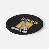 Ik hou echt van Donkeys Papieren Bordje (Gekanteld)