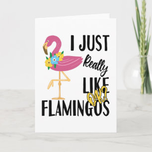 Ik hou echt van Flamingos oké? Kaart