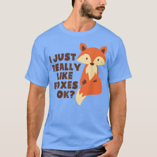 Ik hou echt van Foes Ok Funny Cute Lover T-shirt