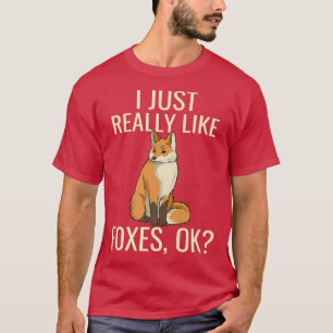 Ik hou echt van Foes OkAnimal Kinder Girls Funny T-shirt