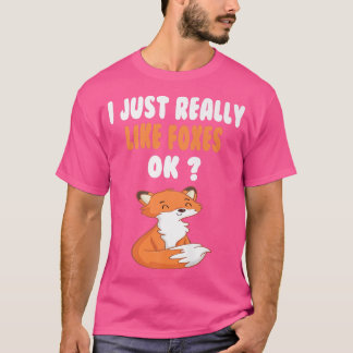 Ik hou echt van Foes Okfoes van het hoofd van de P T-shirt