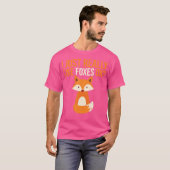 Ik hou echt van Foxes Oké Fox T-shirt (Voorkant volledig)