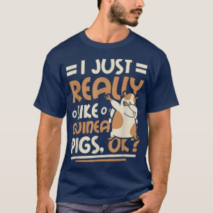 Ik hou echt van Guinee-Bisschjes. T-shirt