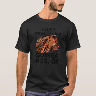 Ik hou echt van Guinee varkens OK van de eigenaar T-shirt