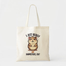 Ik hou echt van Hamsters Tote Bag