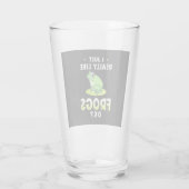 Ik hou echt van kikkers glas (Achterkant)