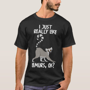 Ik hou echt van Lemurs. T-shirt
