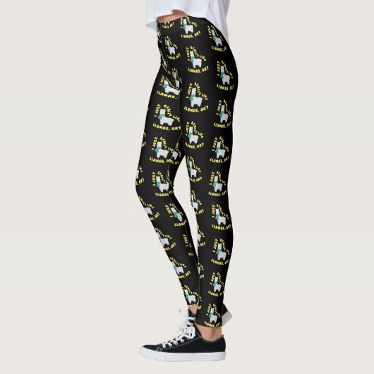 Ik hou echt van Llamas. Funny Llama Alpaca Leggings (Links)