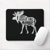 Ik hou echt van Moose OK Muismat (Met muis)