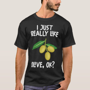 Ik hou echt van Olive OK T-shirt