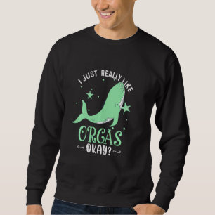 Ik hou echt van Orcas, Funny Orca Lover Xmas Trui