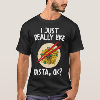 Ik hou echt van Pasta OK T-shirt