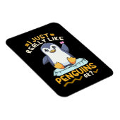Ik hou echt van pinguïns magneet (Rechterzijde)