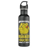 Ik hou echt van Rubber Ducks  Waterfles (Voorkant)