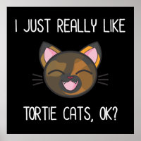 Ik hou echt van Tortie Cats. Tortoiseshel