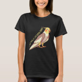 Ik hou echt van Vogelpapegaai, cocaboedgeriga T-shirt (Voorkant)
