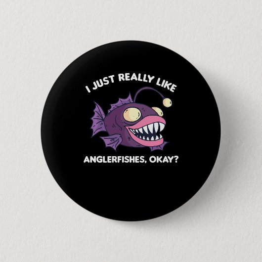 Ik hou echt van zeeduivel. ronde button 5,7 cm (Voorkant)