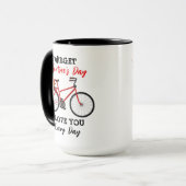 Ik hou elke dag van je Cute Valentijnsdag Mok (Voorkant links)