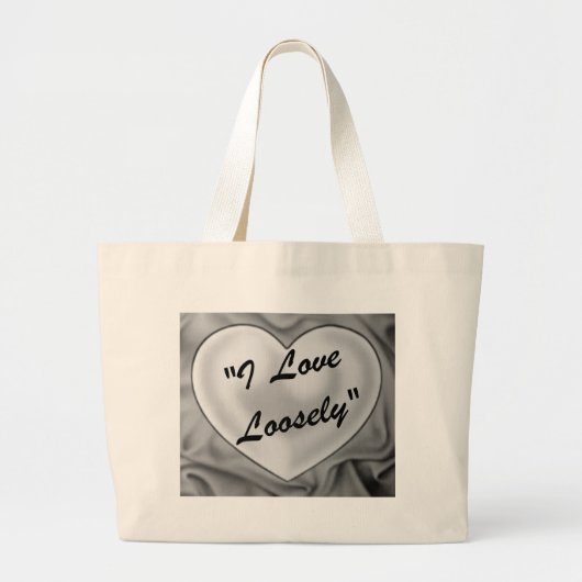 Ik hou er lichtjes van grote tote bag (Voorkant)