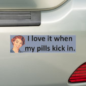 Ik hou ervan als... bumpersticker (Op auto)