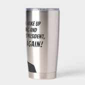 Ik hou ervan als Donald Trump weer grappig Preside Geïsoleerde Drinkbeker (Achterkant)