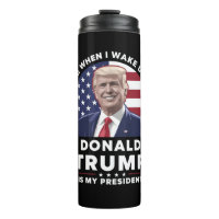 Ik hou ervan als ik wakker word en Donald Trump mi